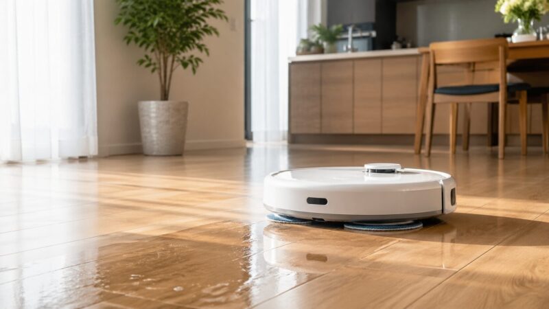 水拭きロボット掃除機のメリット