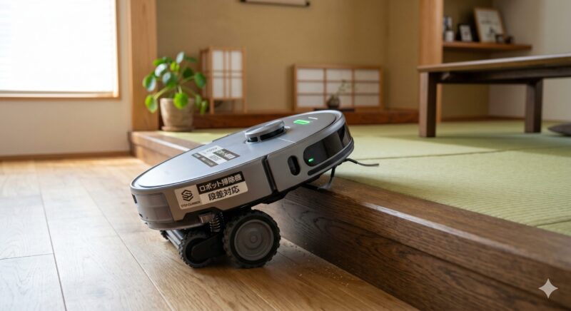 段差を乗り越えるロボット掃除機のおすすめ5選を比較紹介するイメージ画像