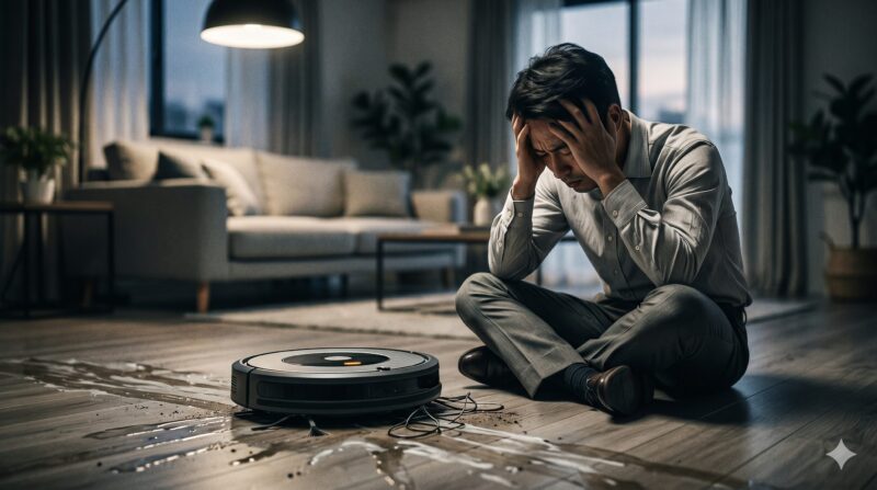 Ankerのロボット掃除機Eufy RoboVac G30 Hybridの本体外観と吸引・水拭き機能のレビュー