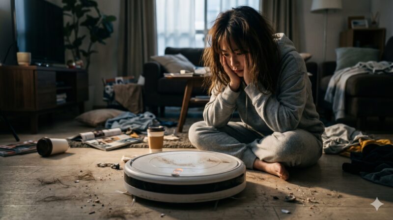 Xiaomiのロボット掃除機「Robot Vacuum S20+」の実機レビューと口コミ・デメリットを解説するアイキャッチ画像